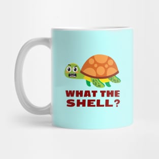 What the Shell? - Turtle Pun Mug